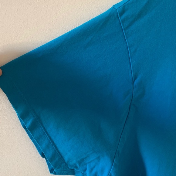 Vibrant Blue Polo T-shirt - Picture 4 of 5